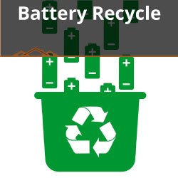 Battery Recycling at Johnsons Home & Garden
