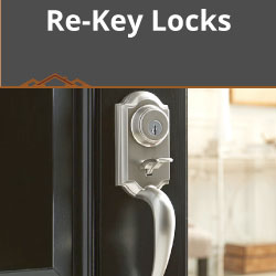Re-key locks at Johnsons Home & Garden