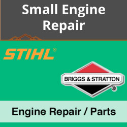 Small engine repair at Johnsons Home & Garden