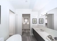 Clean high touch areas like bathrooms & kitchen
