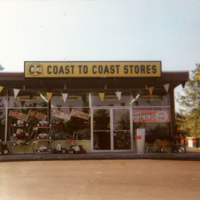 1969 Grand Opening of our Coast to Coast Store