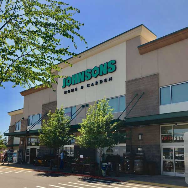 Johnsons Store front in July 2018