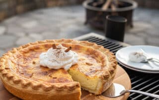 Recipe - Eggnog Pie