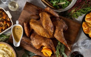 Recipes - smoked spatchcock turkey