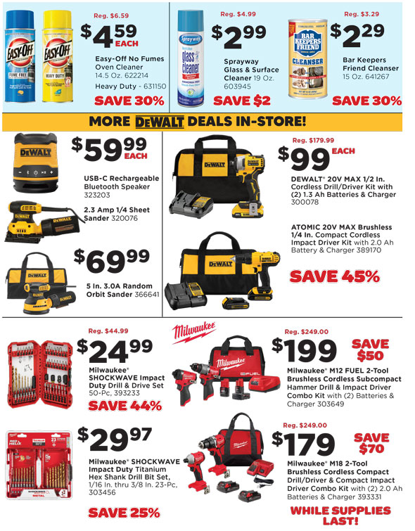 Page 2 of the Johnsons Home & Garden Sales Flyer for Janurary 2026