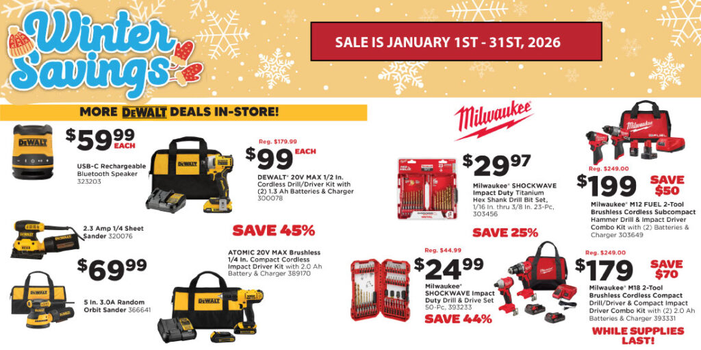 Johnsons Home & Garden January Ad Slide #2