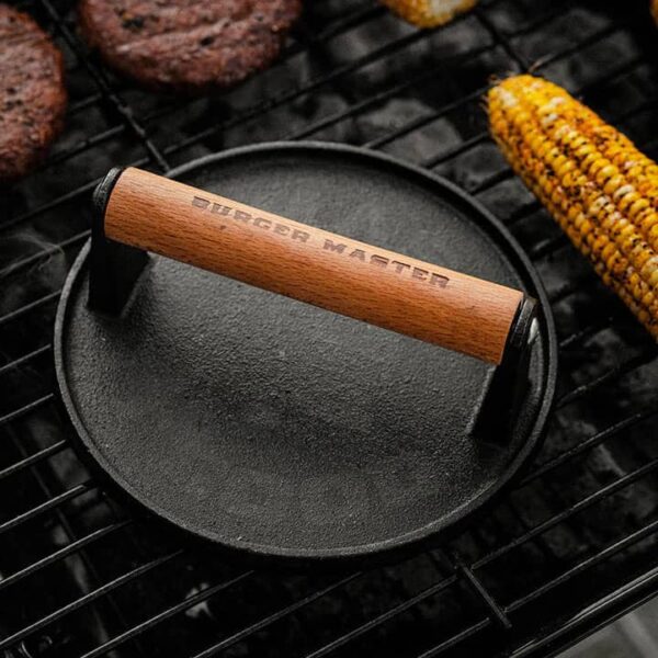 Cast Iron Smash Burger Press