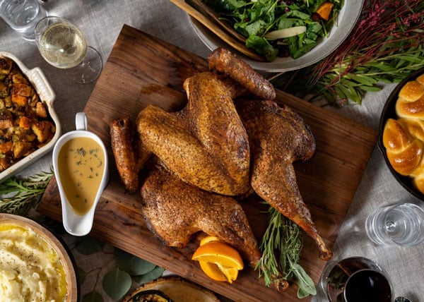 Recipes - smoked spatchcock turkey