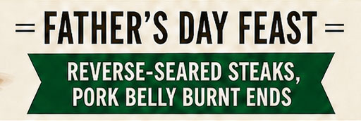 Father's Day Feast at Johnsons