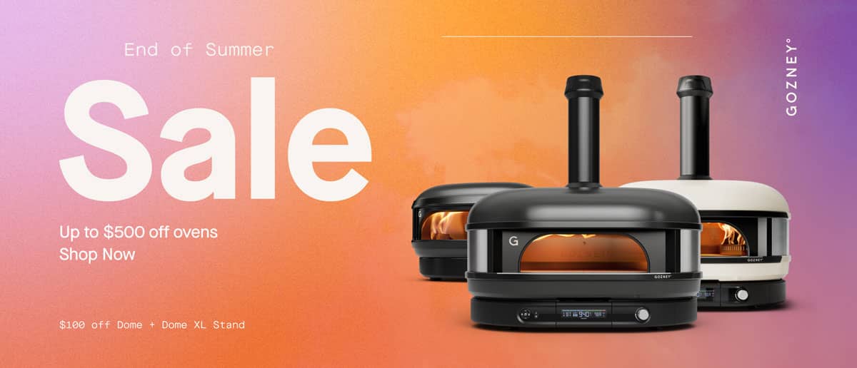 Summer Sale on Gozney Pizza Ovens